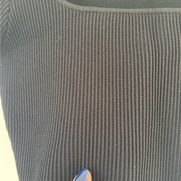 BABATON crop black top size L - Picture 2 of 6